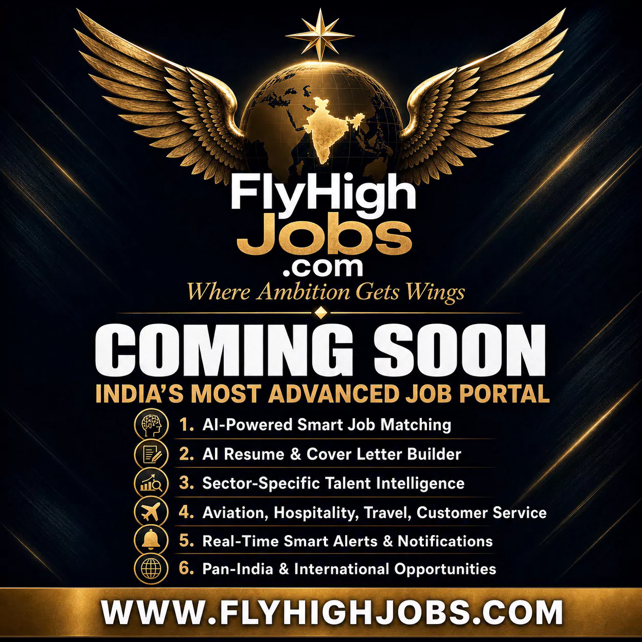 FlyHighJobs.com — India's Premier Career Portal — Powered by Frankfinn Group